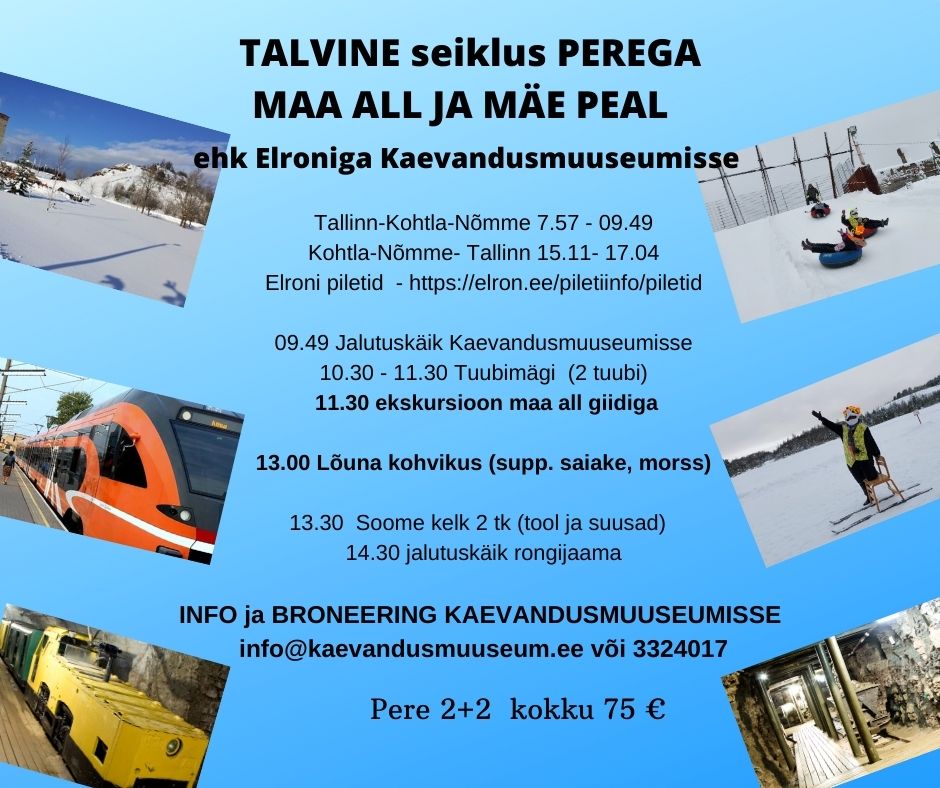 TALVINE seiklus PEREGA MAA ALL ja MÄE PEAL