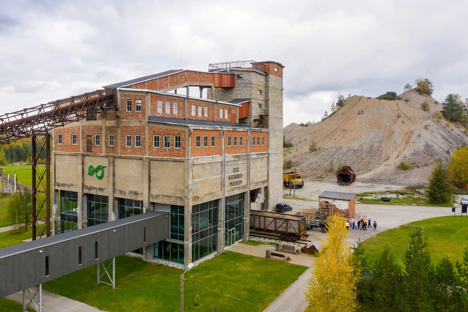 Kaevandusmuuseumi peahoone – renoveeritud rikastusvabrik